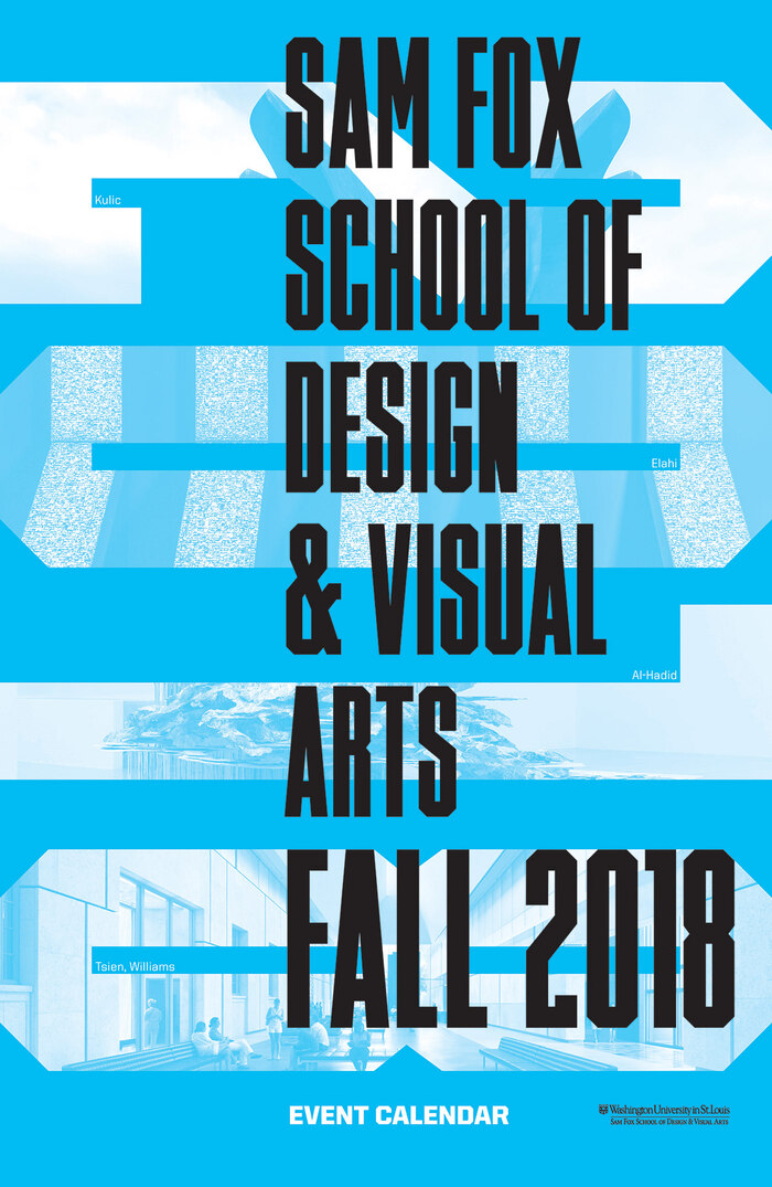 Sam Fox School Fall 2018 Calendar 2