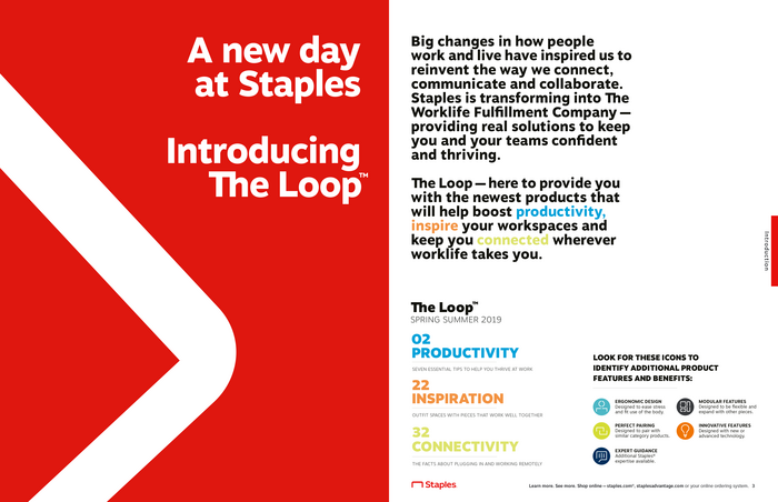 The Loop Issue 1, Spring/Summer 2019 (opening spread)