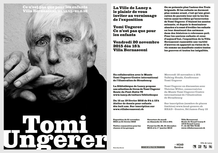 Flyer, recto and verso (A5)
