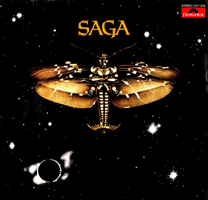 The self-titled debut album from April 1978 was designed by  with art by .