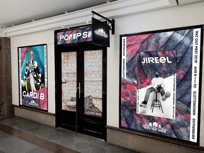 Pop-up shop in Stockholm