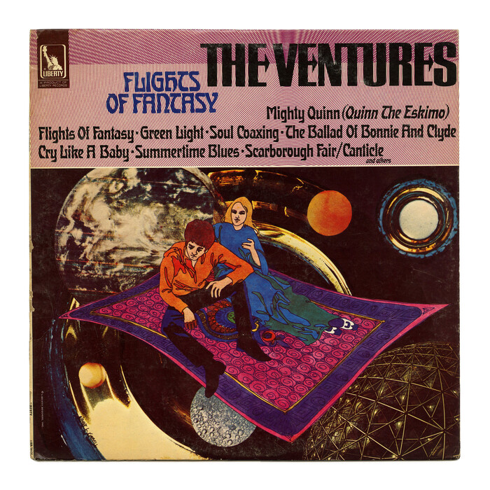 The Ventures – Flights of Fantasy album art 1