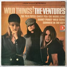 The Ventures – <cite>Wild Things!</cite> album art