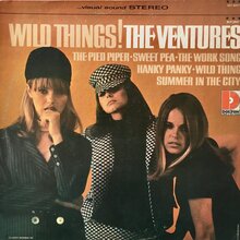 The Ventures – <cite>Wild Things!</cite> album art