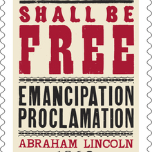 Emancipation Proclamation stamp