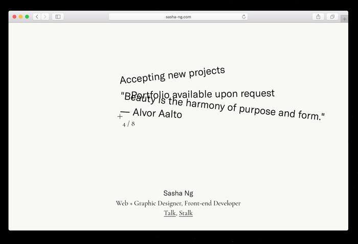 Sasha Ng website 3