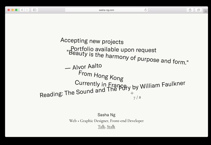 Sasha Ng website 5