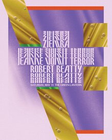 Ziemba / Jeanne Vomit-Terror / Robert Beatty at Green Lantern Bar