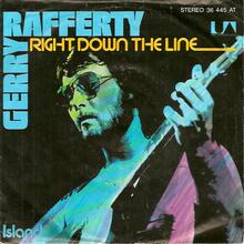 “Right Down The Line” / “Island” – Gerry Rafferty