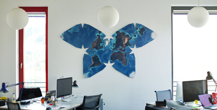 Butterfly world map 1
