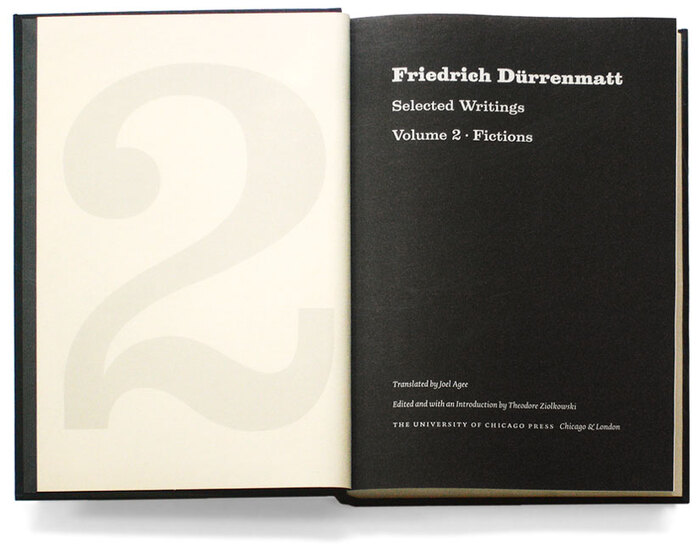 Friedrich Dürrenmatt. Selected Writings 3