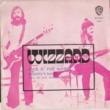 Wizzard – “Rock N’ Roll Winter (Looony’s Tune)” Portuguese single cover