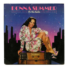 Donna Summer – <cite>On the Radio</cite> album art