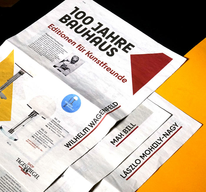 Der Tagesspiegel Bauhaus supplement 1