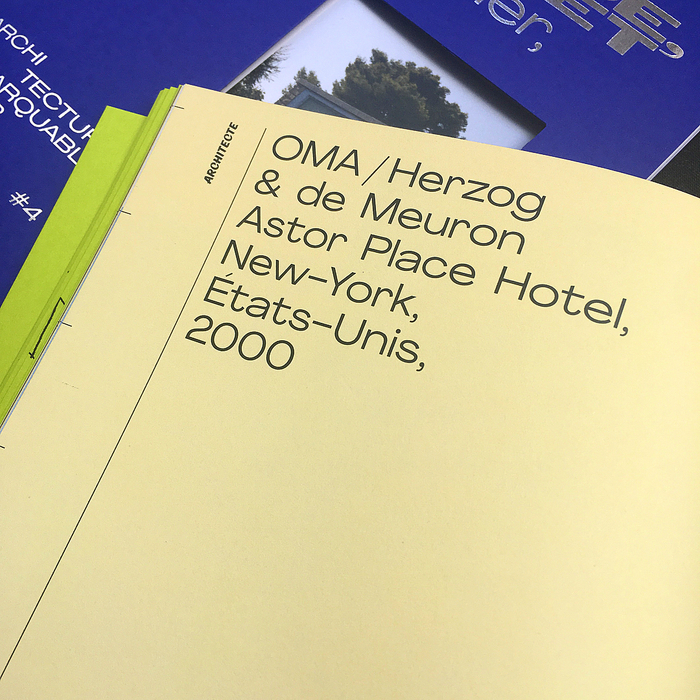 Une Chambre Ailleurs: Hôtels d’Architectes catalog 2