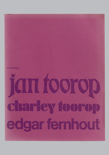 Jan Toorop, Charley Toorop &amp; Edgar Fernhout exhibition catalog