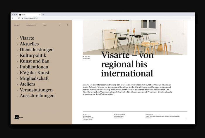 Visarte identity (2019–) 4