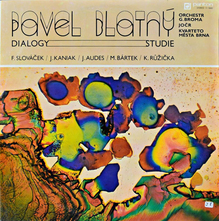 Pavel Blatný – <cite>Dialogy—Studie</cite> album art