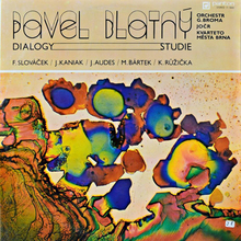 Pavel Blatný – <cite>Dialogy—Studie</cite> album art