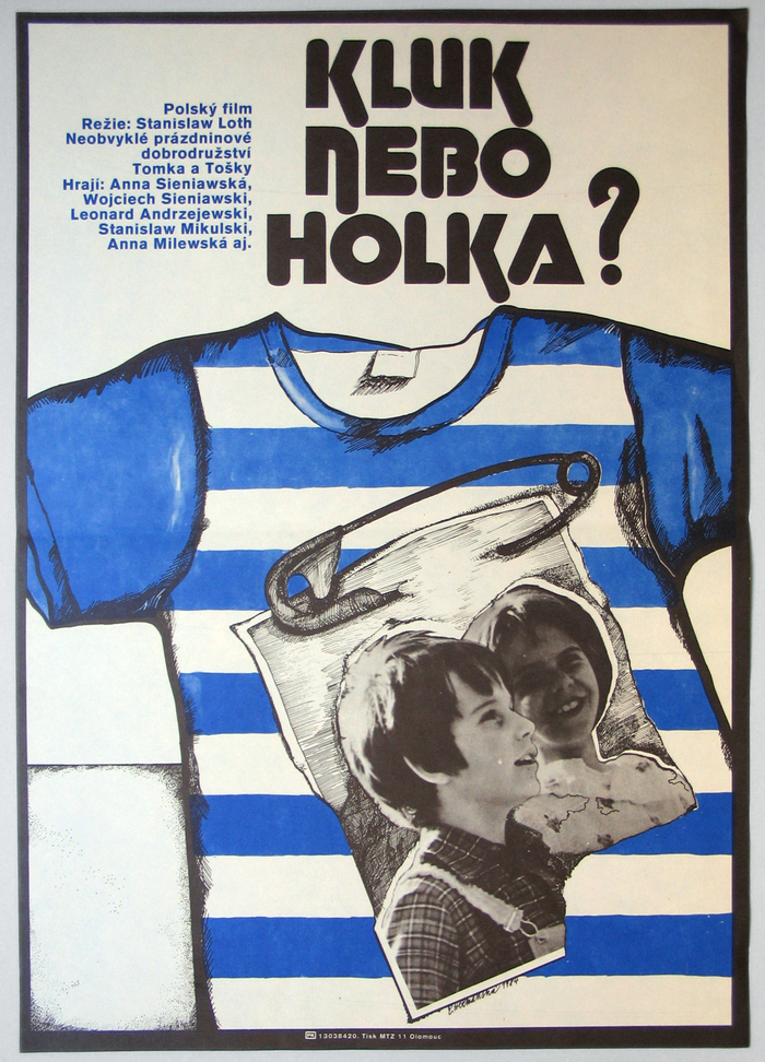 Kluk Nebo Holka? (1980) Czechoslovak movie poster