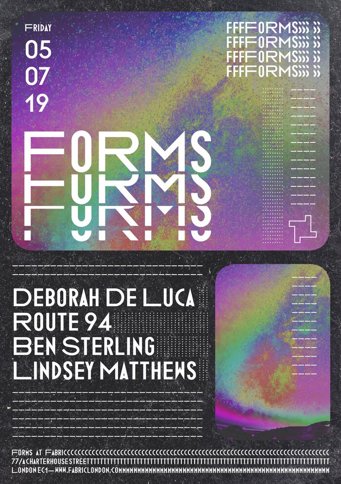 Forms at Fabric poster series 2019 4