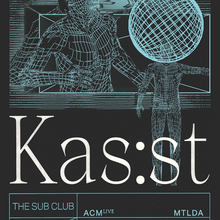Kas:st at the Sub Club concert poster