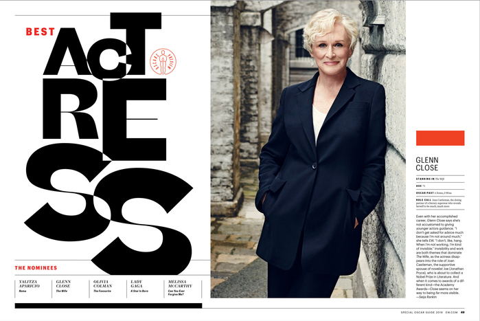 Entertainment Weekly magazine, #1547/1548 “Oscar!”, 2019 4