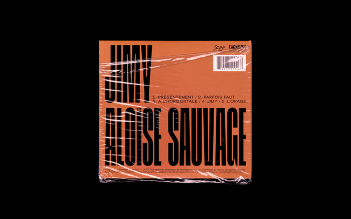 Aloïse Sauvage – Jimy album art 2