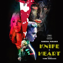 <cite>Knife + Heart</cite> movie poster