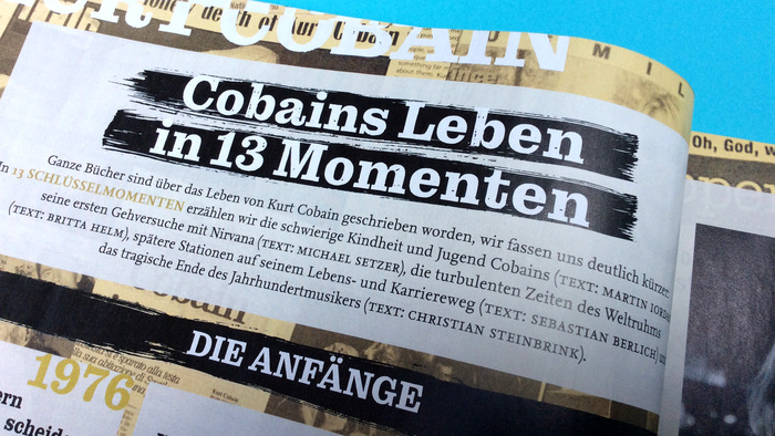 Visions magazine No. 313, Kurt Cobain special 5