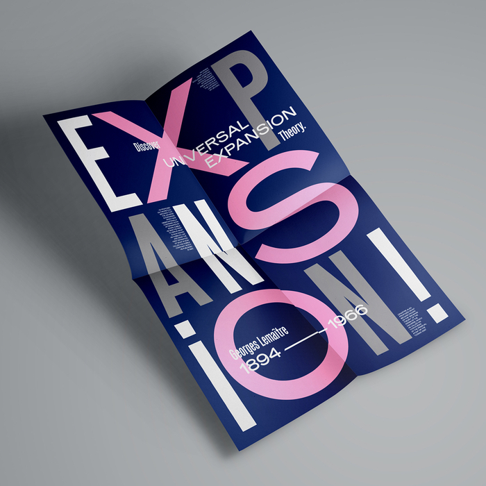 “Expansion!” poster for Fedrigoni Plus