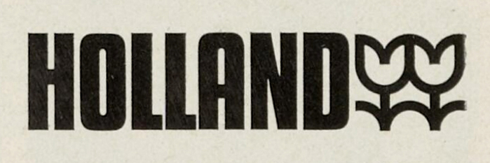 The Hague travel poster (1972) and Holland tourism logo (1969) 2