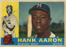 Topps baseball hobby cards (1960)