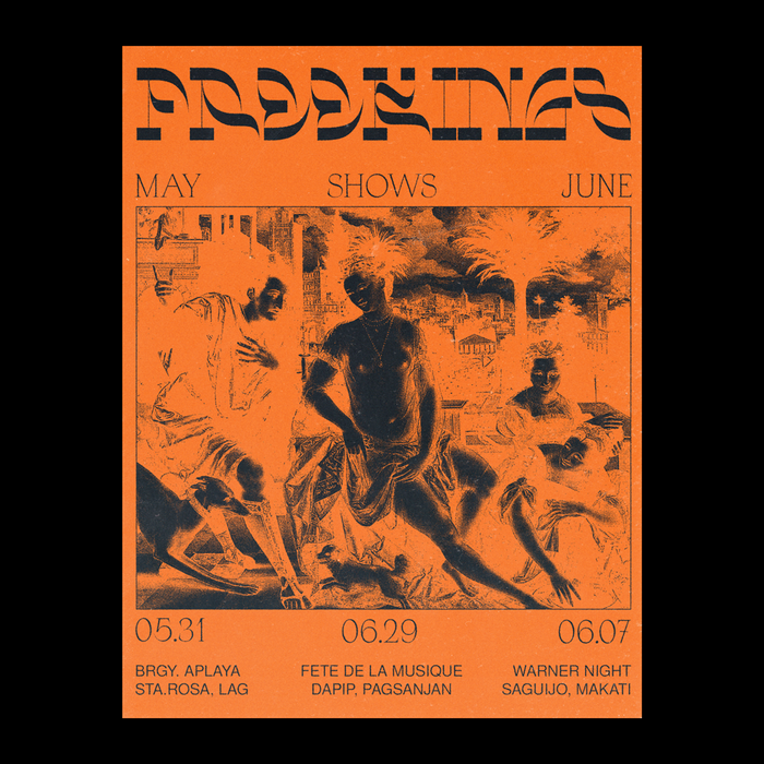 Freekings concert poster 2