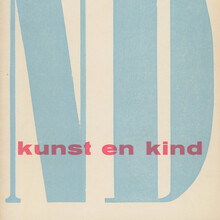 <cite>Kunst en Kind </cite>exhibition catalog