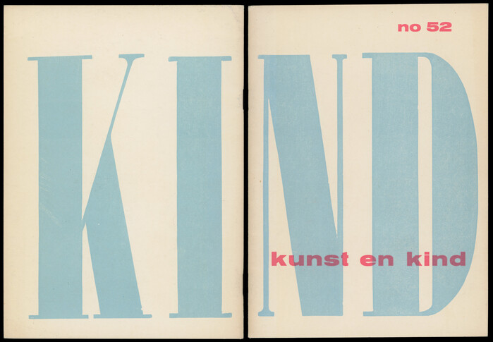 Kunst en Kind exhibition catalog