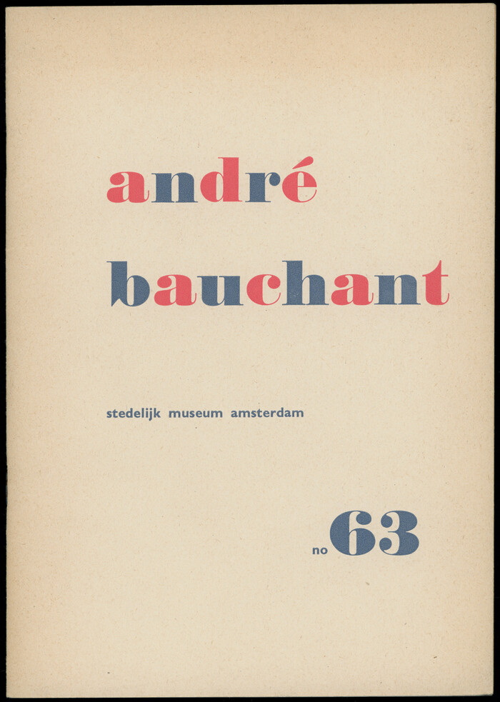 André Bauchant exhibition catalogue