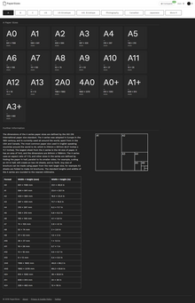 PaperSizes.io