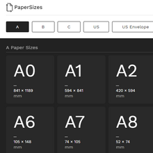 PaperSizes.io