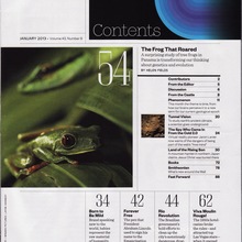 <cite>Smithsonian</cite> magazine table of contents (1989 &amp; 2013)