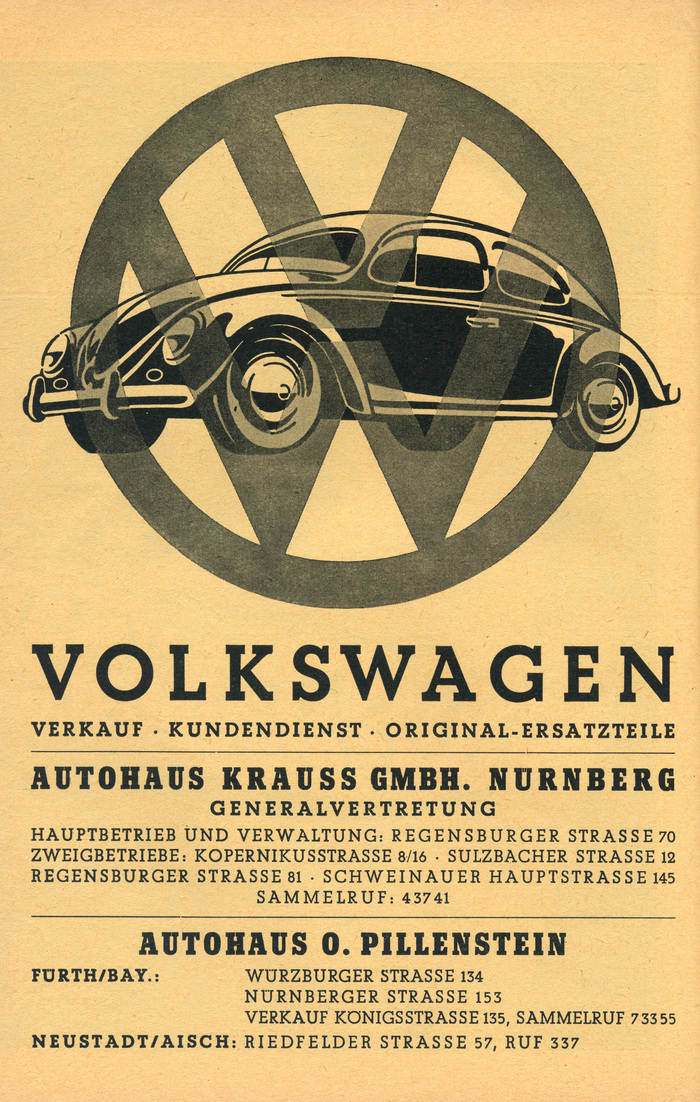 Volkswagen ad, c.&nbsp;1955