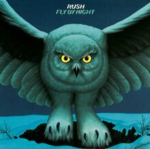 Rush – <cite>Fly by Night </cite>album art