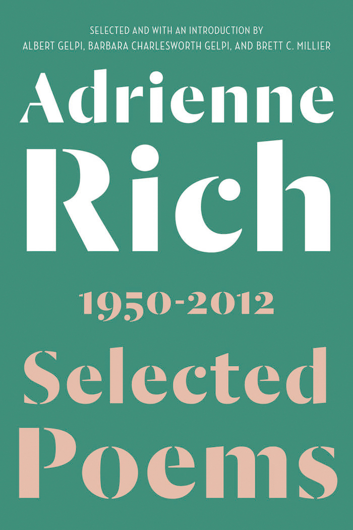 The same basic design was used for the cover of Selected Poems. 1950-2012, paperback, September 2018