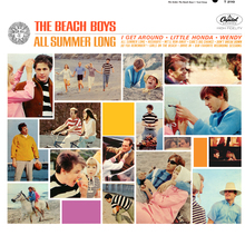 The Beach Boys – <cite>All Summer Long</cite> album art