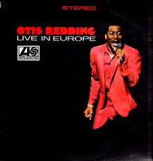 Otis Redding – <cite>Live In Europe </cite>album art