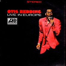 Otis Redding – <cite>Live In Europe </cite>album art