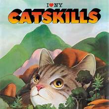 “I ❤️ NY Catskills” New York State tourism posters (1970s–90s)