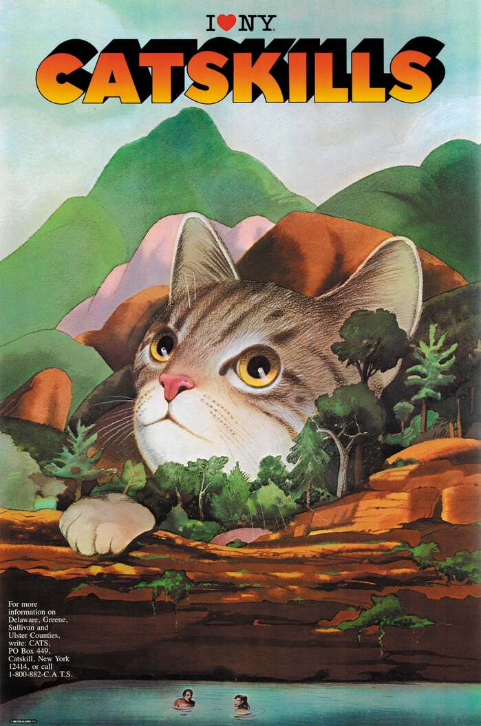 For summer 1985. Copies of this poster are available from Milton Glaser’s website.