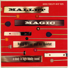 Harry Breuer and his Quintet – <cite>Mallet Magic</cite> album art