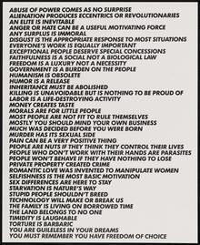 <cite>Truisms</cite> by Jenny Holzer